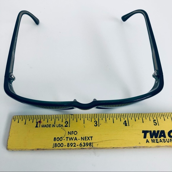 Anne Klein Teal Gradient Sunglasses Made In Italy - Picture 6 of 12